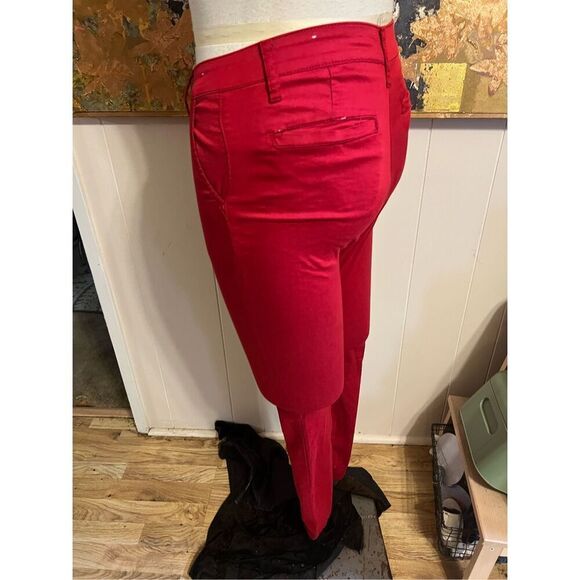 BRIGHT Red VIP Junior Uber Skinny Stretch High Waisted Jeans Size 11/12 - Picture 2 of 4